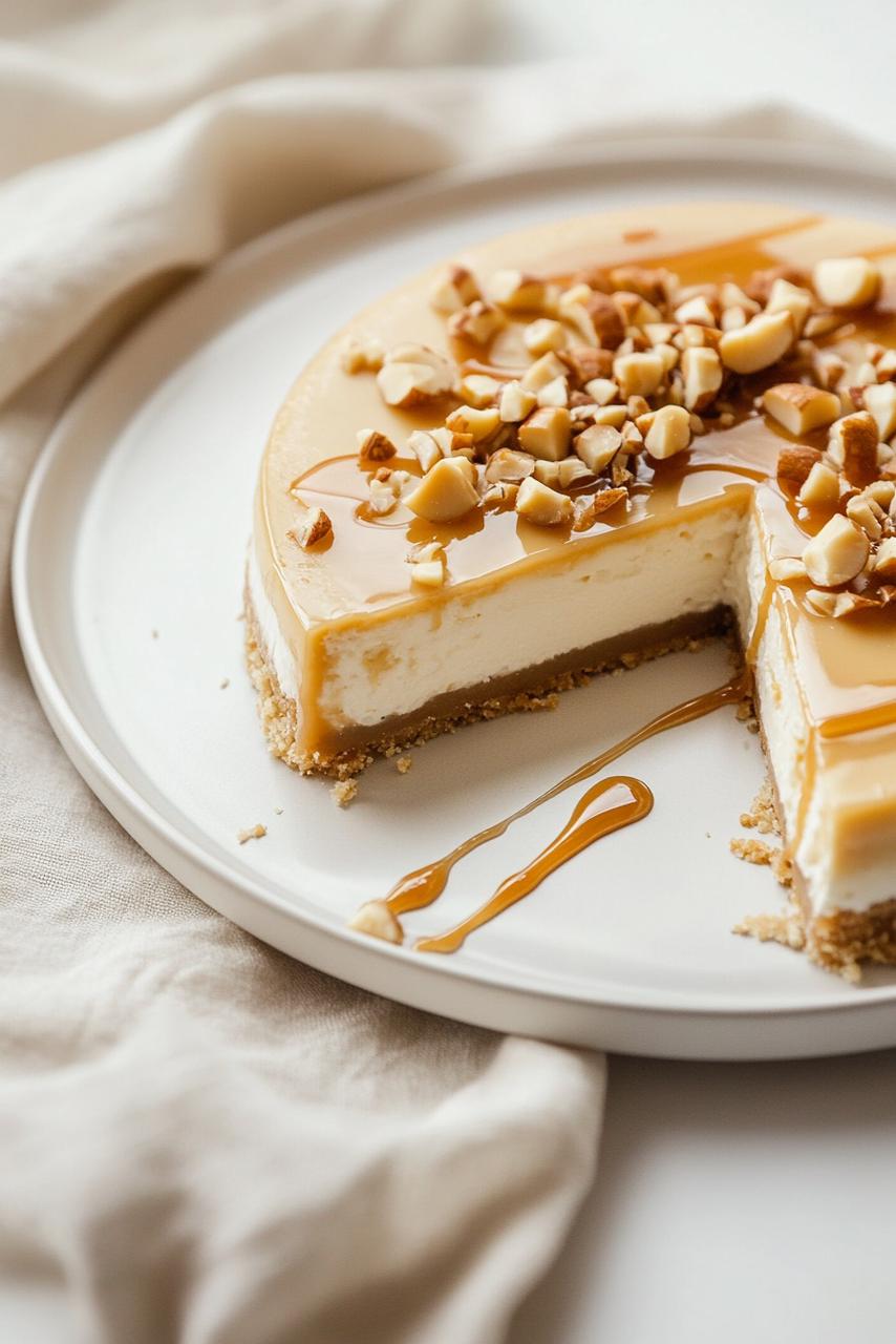 Cheesecake de macadâmia